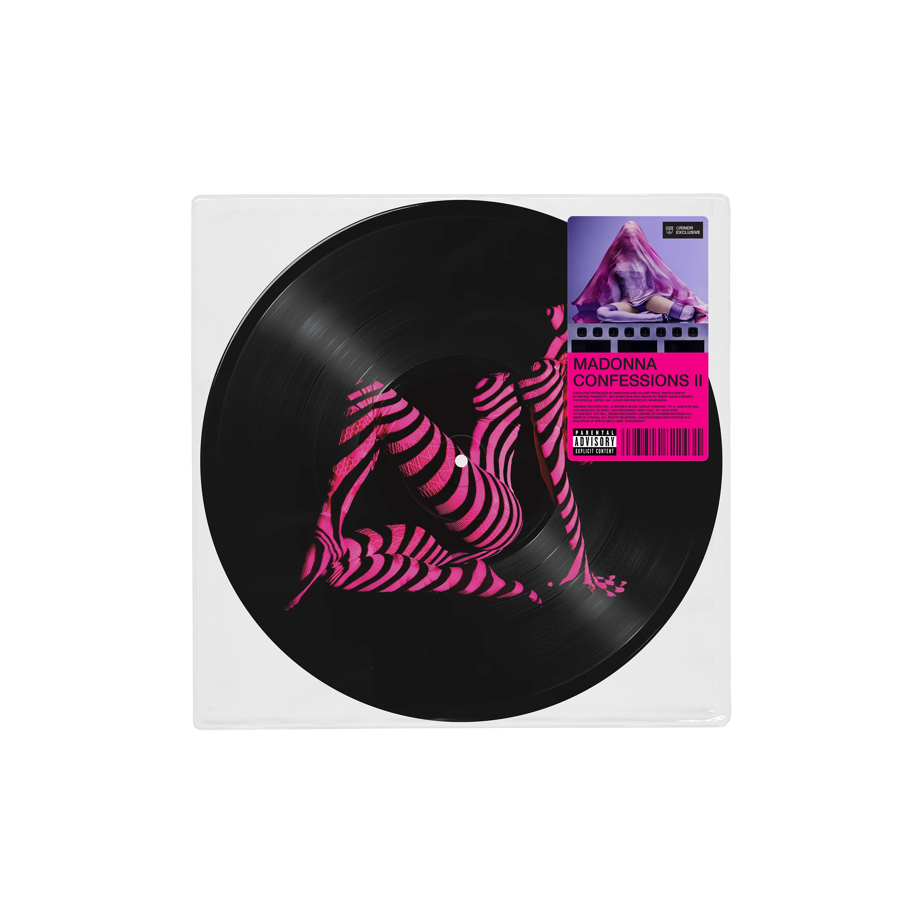 CONFESSIONS II – 12-track Vinyl Picture Disc – Grindr Edition